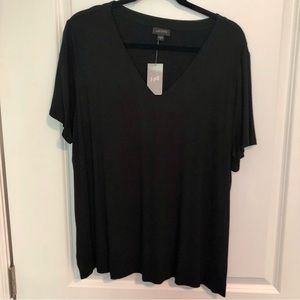 J Jill Black Tee